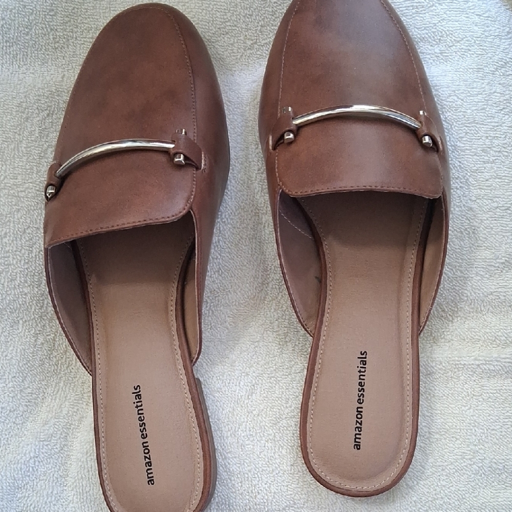 Amazon Essentials Brown Mules - image 1